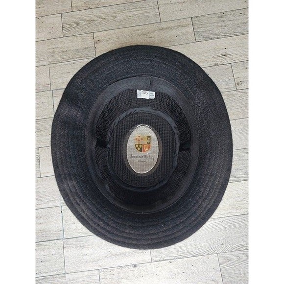 NWOT Jonathan Richards Ireland Wool Tweed Bucket Fedora Hat Size 6 3/4/55 - Picture 5 of 8